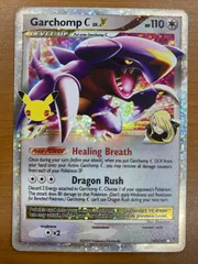 状態A ガブリアス LV.X ホロ キラ 145/147 25周年 英語版 ポケカ ポケモン ポケモンカード