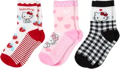 サンリオ SANRIO キッズソックス3足セット 靴下 13-15cm ハローキティ キティちゃん hello kitty 子供 689131