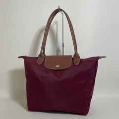 ほぼ新品 極美品 ロンシャン プリアージュM ブラウン 肩掛け - メルカリ