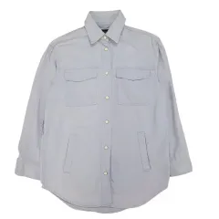 ZARA ウィメンズ ポケット ロングシャツ