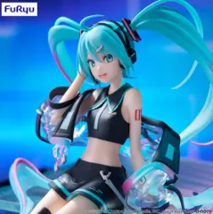 未開封) フリュー 初音ミク ネオン サイバー ヌードルストッパー フィギュア