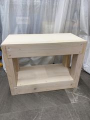 90cm自作水槽台、ナチュラルウッド(防腐防虫クリア塗装済み) 90cm自作水槽台、ナチュラルウッド(防腐防虫クリア塗装済み) - メルカリ