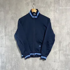【レア】80s 90s Kappaカッパ トラックジャケット 紺ヴィンテージ国産品 キュプラ混 ジャージ L相当 刺繍ロゴ 旧タグ USAレトロスポーツMIXストリート アーカイブ y2k テック 在原みゆ紀 小松菜奈 菅田将暉 柴田ひかり 古着男子 古着女子
