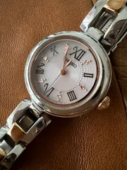 T013☆セイコー　SEIKO☆ソーラー時計☆レディース☆稼働品　V117-0CV0