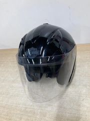 コミネ】ジェットヘルメット ブラック 内装品番221 [サイズ：XL