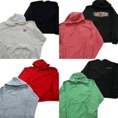 古着卸 まとめ売り チャンピオン Champion リバースウィーブ スウェット 8枚セット (メンズ 2XL /3XL ) フーディー 企業 中古 古着 NE0779