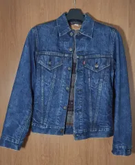 70年代 リーバイス デニムジャケット ブランケット裏地 Sサイズ