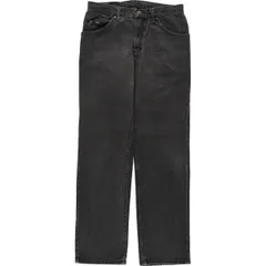 古着 リー Lee ブラックデニム ストレートデニムパンツ メンズw30相当/eaa569505