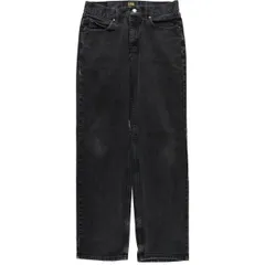 古着 リー Lee RELAXED FIT ブラックデニム ストレートデニムパンツ メンズw31相当/eaa569528