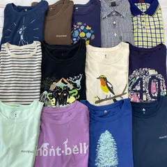 S679★ mont-bell レディース まとめ13点セット Tシャツ 半袖