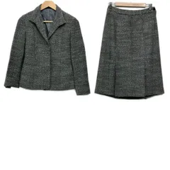 NEW YORKER(ニューヨーカー) スカートスーツ レディース - ダークグレー 秋・冬物/セットアップ