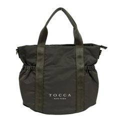新品TOCCA グレー ドローストリングリュックオンワード樫山 - メルカリ