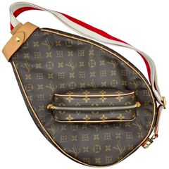 ルイ・ヴィトン LOUIS VUITTON エテュイ･ラケット テニス GI0788 ブラウン モノグラムキャンバス レディース ショルダーバッグ ルイヴィトン ラケットカバー モノグラム エテュイ・ラケット テニス