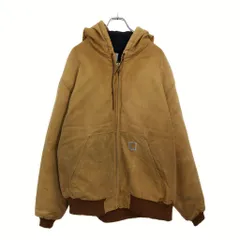 Carhartt カーハート アクティブジャケット ワーク 大きいサイズ ブラウン(メンズ 2XL相当)中古 古着 V2138