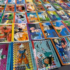 ドラゴンボール カード キラキラカード 6枚(裏表あり) - メルカリ