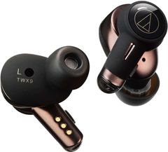 オーディオテクニカ ATH-TWX9 ワイヤレスイヤホン bluetooth 完全ワイヤレス マイク付 最大約18.5時間再生 ワイヤレス充電対応 マルチポイント 深紫外線除菌システム AmazonAlexa搭載 通話品質強化 低遅延モード IPX4防滴性能