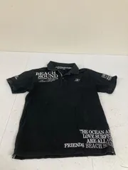 送料無料★Beach Sound ビーチサウンド★半袖Tシャツ　ポロシャツ　トップス★メンズ　Mサイズ★ブラック　#80402sj119のサムネイル