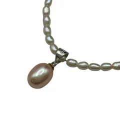 パール ネックレス シルバー 925 ジュエリー