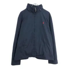 Polo by Ralph Lauren ポロ ラルフローレン ウィンドブレーカージャケット ネイビー(メンズ XL)中古 古着 v2172