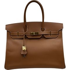 エルメス HERMES バーキン35 ナチュラル ゴールド金具 国内店舗購入