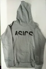 asics/アシックス　パーカー　グレー　サイズM【中古品】