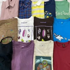 S680★ mont-bell  レディース まとめ13点セット Tシャツ 半袖