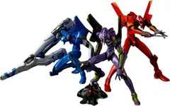新品 【新品未開封：パッケージ破損有】ARTPLA SCULPTURE WORKS エヴァンゲリオン初号機/弐号機/零号機・改 迎撃 第3新東京市　(ノンスケール 未塗装 プラモ AP052) [佐川急便]