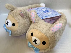② 一番くじ リラックマ 「お花畑の小さな子うさぎ」テーマ  C賞 リラックマのルームシューズ