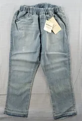 【タグ付き新品】ブランシェス BRANSHES デニムパンツ 7分丈 150cm 子供服 中古