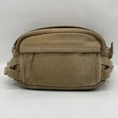 BN8312●PORTER ポーター  スエード オールレザー ボディバッグ  ウエストバッグ ベージュ系