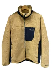 Columbia (コロンビア) ボア ジャケット 長袖 フリース ブルゾン M ベージュ メンズ/025