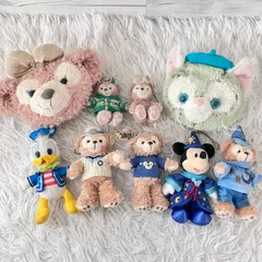 シェリーメイ ダッフィー ディズニーリゾート限定 ディズニーシー　スプリングヴォヤッジ ぬいぐるみバッチ　Duffy 9点セット 9R