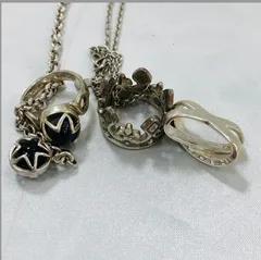 A【総重量31.3g】シルバー 925 SILVER まとめ売り ネックレス 指輪 ペンダントトップ