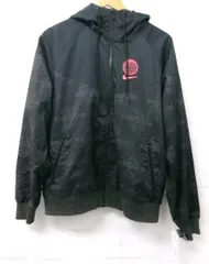 【中古】NIKE ﾅｲｷ ﾅｲﾛﾝｼﾞｬｹｯﾄ 総柄 DA1477-010 ﾌﾞﾗｯｸ M 991903862