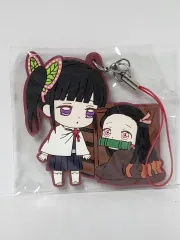鬼滅の刃 カナヲ & 禰豆子 ラバーキーホルダー