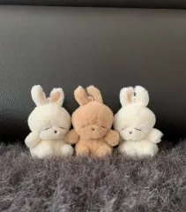 (新品/正規品)マシュマロぬいぐるみキーホルダー 엽기うさぎキャラクターマスコットぬい