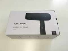 SALONIA スピーディーイオンドライヤー ブラック