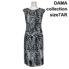 美品 L DAMA collection ダーマコレクション タックワンピース - メルカリ