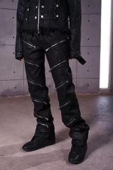 REBEL WAVE | Multi Zipper Wax Pants - メルカリ
