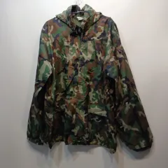 ミリタリー カモフラ WHO ウインドブレーカー ジャケット 110 サイズ 63001