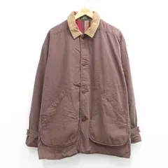 XL/古着 ジェイクルー 長袖 ブランド ハンティング ジャケット メンズ 90年代 90s 大きいサイズ 襟コーデュロイ コットン 濃ベージュ 内側フランネル【spe】 26mar09のサムネイル