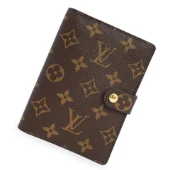 ルイ ヴィトン R20005 アジェンダ PM モノグラム マロン ブラウン 手帳カバー ゴールド金具 箱付 LOUIS VUITTON（新品・未使用品）