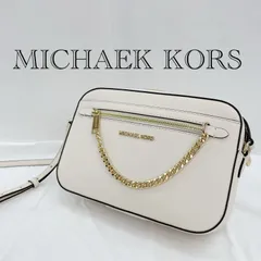 MICHAEL KORS ジップチェーンクロスボディ 35S1GTTC7L 0 オフホワイト  レディース 鞄 _232067