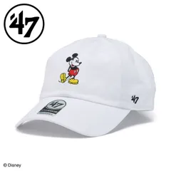 26春夏 フォーティーセブン メンズ レディース (ユニセックス) '47 クリーンナップ Disney ミッキーマウス ホワイト 14920467 帽子 キャップ ディズニーのサムネイル