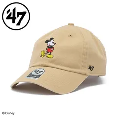 26春夏 フォーティーセブン メンズ レディース (ユニセックス) '47 クリーンナップ Disney ミッキーマウス カーキ 14920469 帽子 キャップ ディズニー ベージュのサムネイル