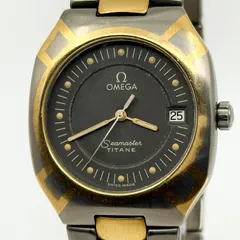 OMEGA オメガ SEAMASTER シーマスター ポラリス 2210.4 グレー QZ ボーイズ YG チタン  腕時計 稼働品のサムネイル