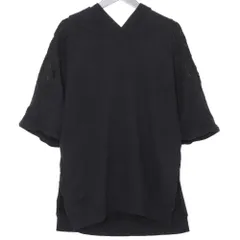 CHRISTIAN DADA 和柄刺繡パーカー サイズ46 ブラックのサムネイル