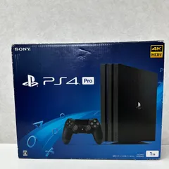 PlayStation 4 Pro ジェット・ブラック 1TB ( CUH-7100BB01) ※商品説明必読※ 中古品 smghps4095131