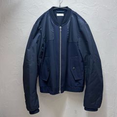SACAI 24AW ボンバージャケットストライプ 黒 - メルカリ