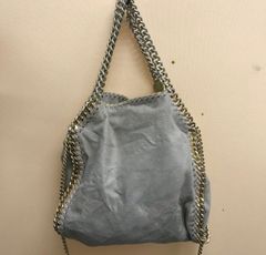 Stella McCartney グレー スエード バッグ - メルカリ